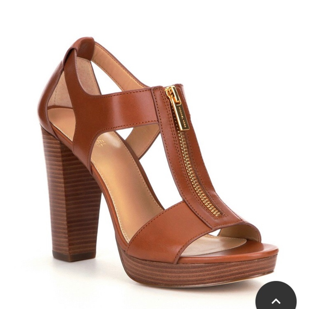 Michael Kors Leather Berkeley Sandals